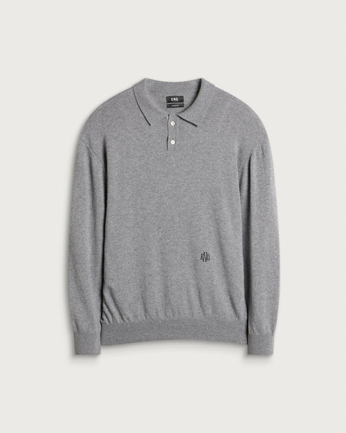 END. Monogram Knitted Polo