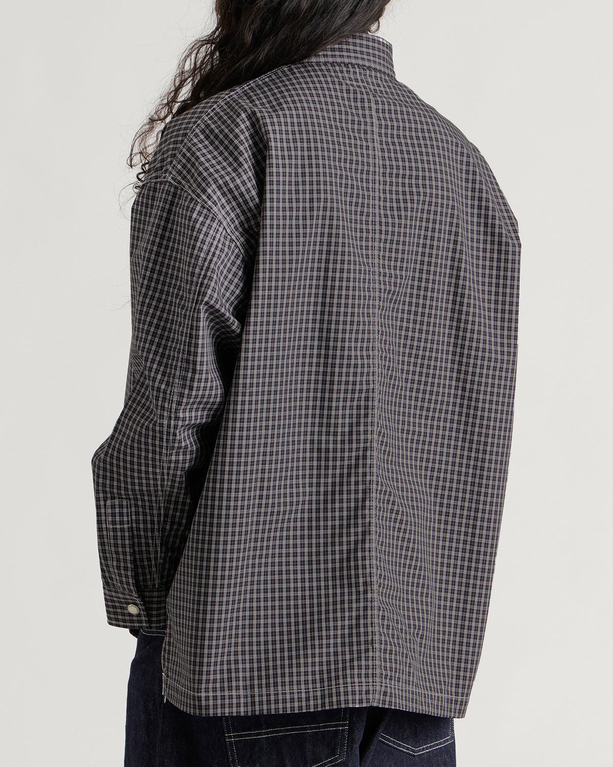 Comme des Garçons Homme Check Coated Shirt