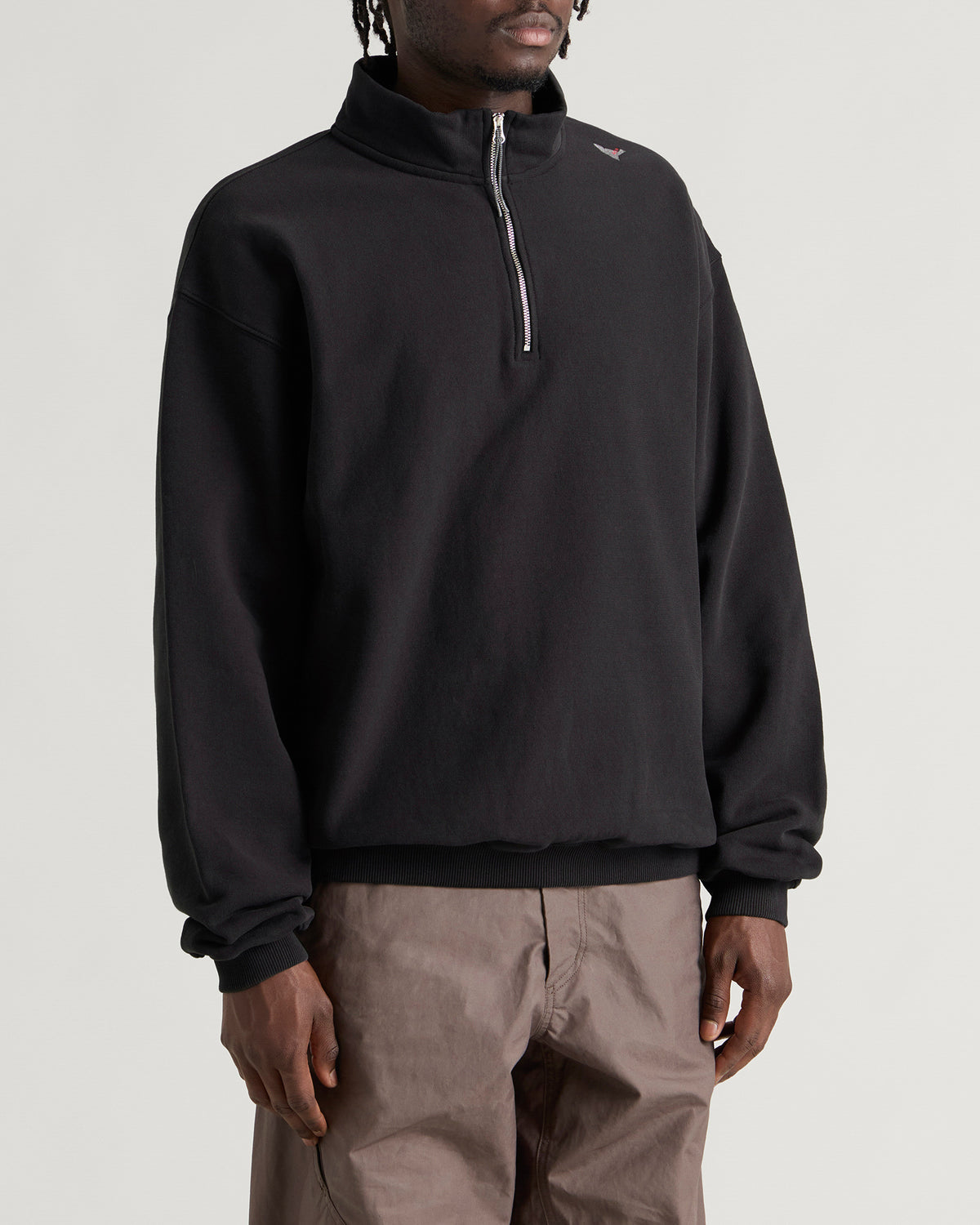 ROA Logo Half Zip Sweater