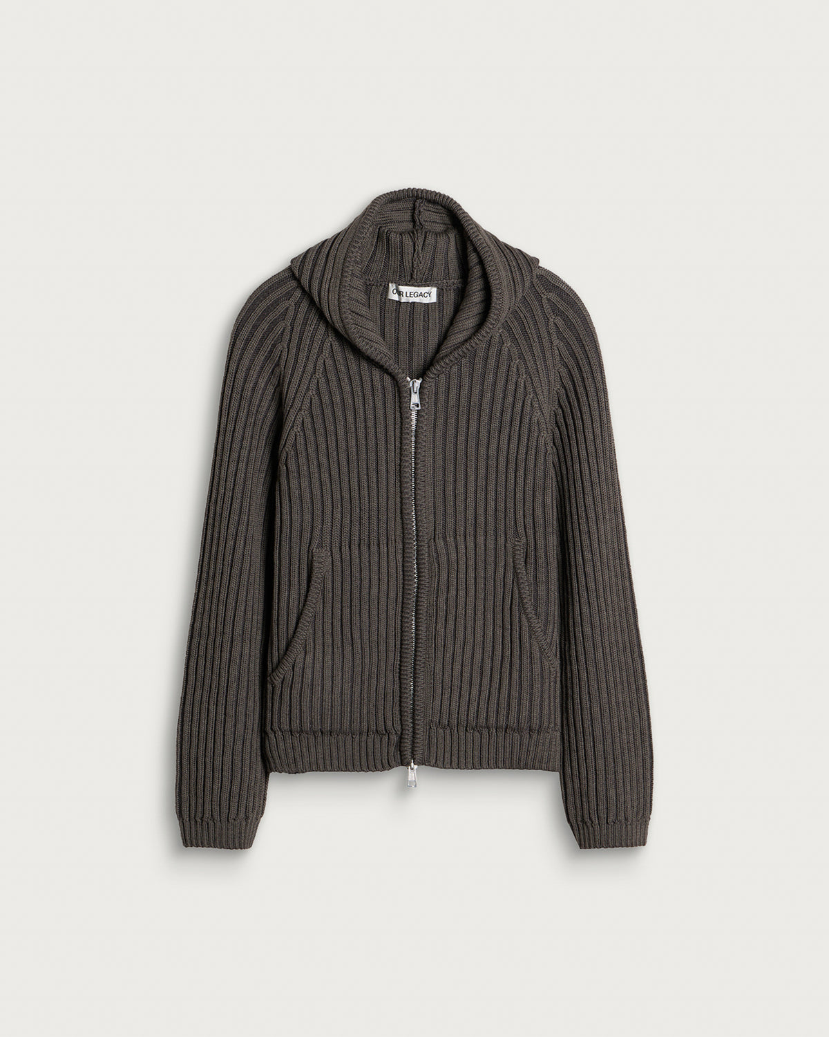 Our Legacy Stripe Dry Merino Wool Level Hood