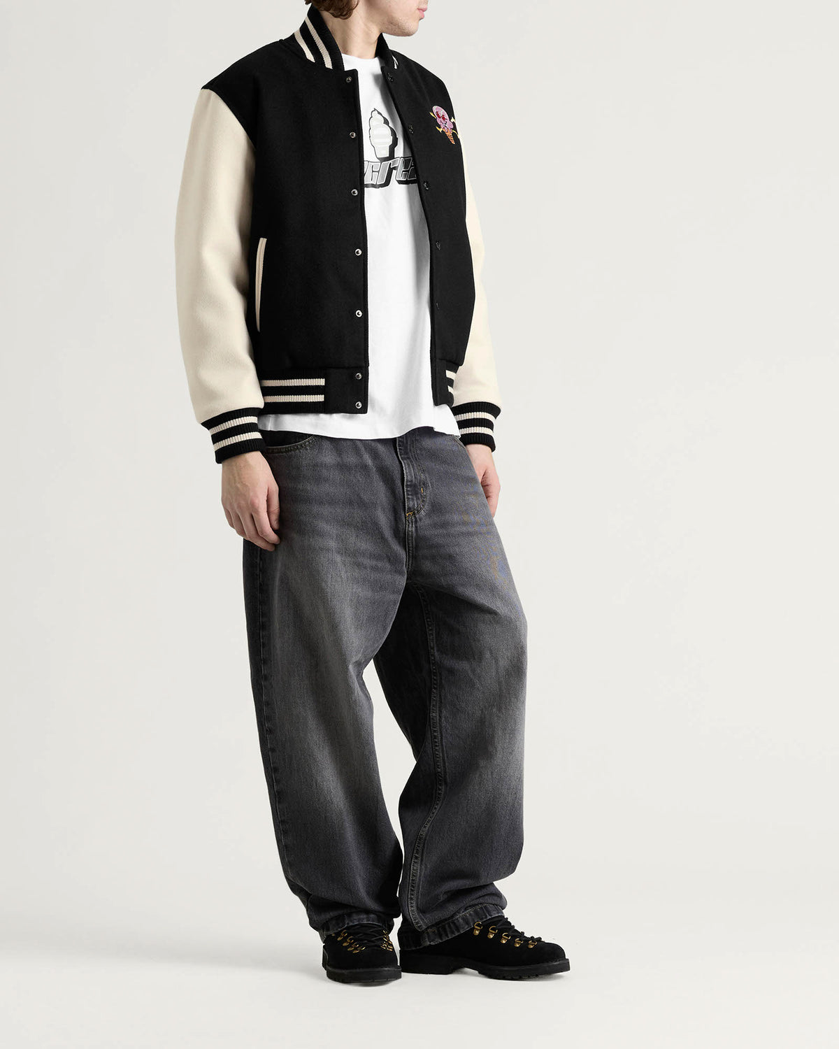 ICECREAM Cones & Bones Varsity Jacket