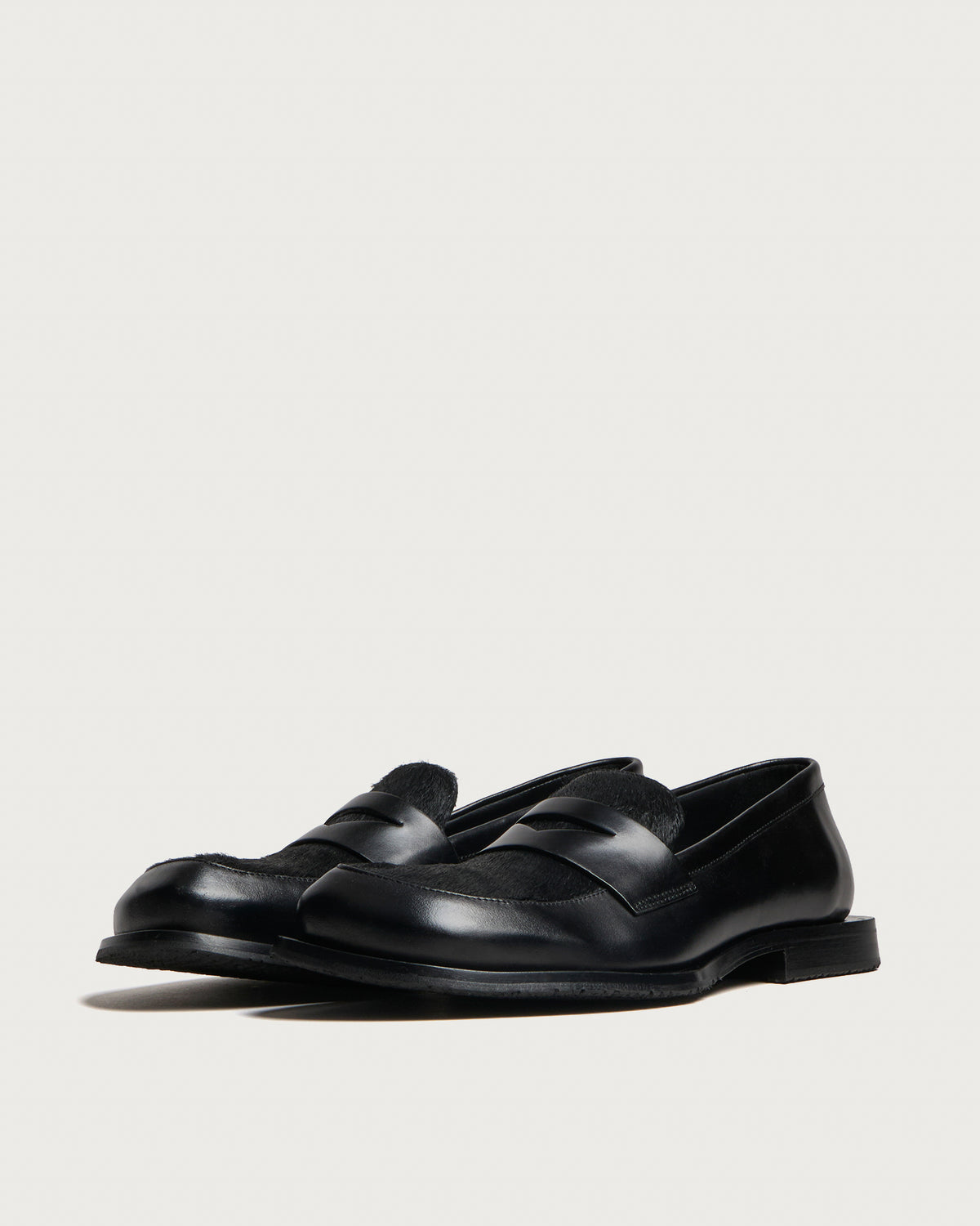 Eytys Savant Leather Pony Hair Loafer