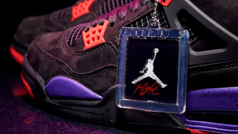 The Nike Air Jordan 4 Retro Raptors.