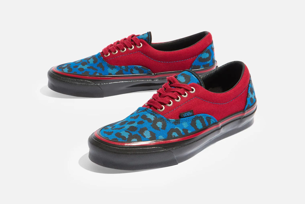 Vans Vault x Stray Rats sneakers with leopard print