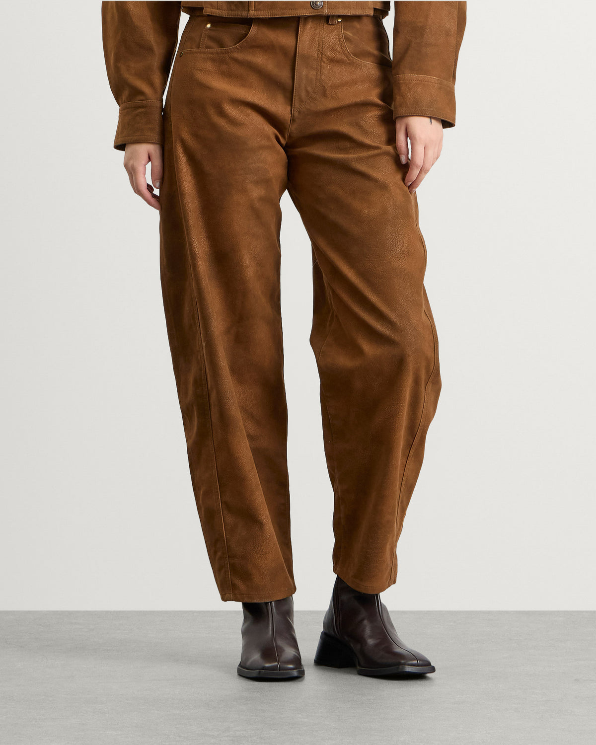 Isabel Marant Étoile Belky Faux Suede Trousers