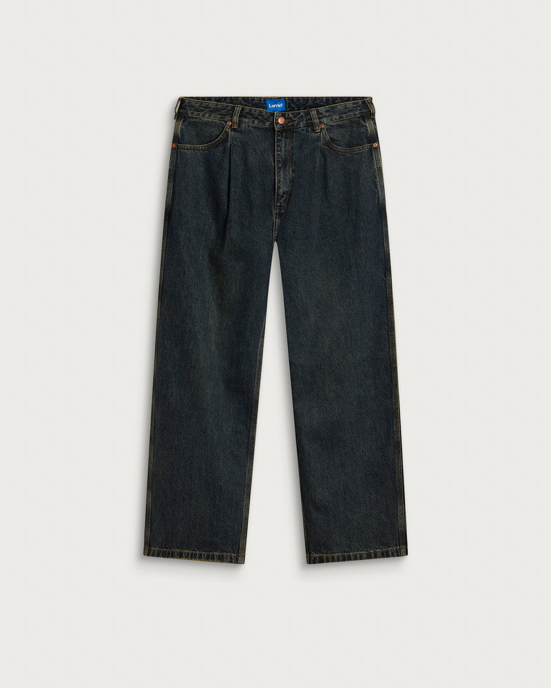 Larriet Frederick Pleated Denim Jeans