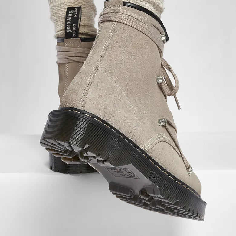 The Rick Owens x Dr. Martens suede boots.