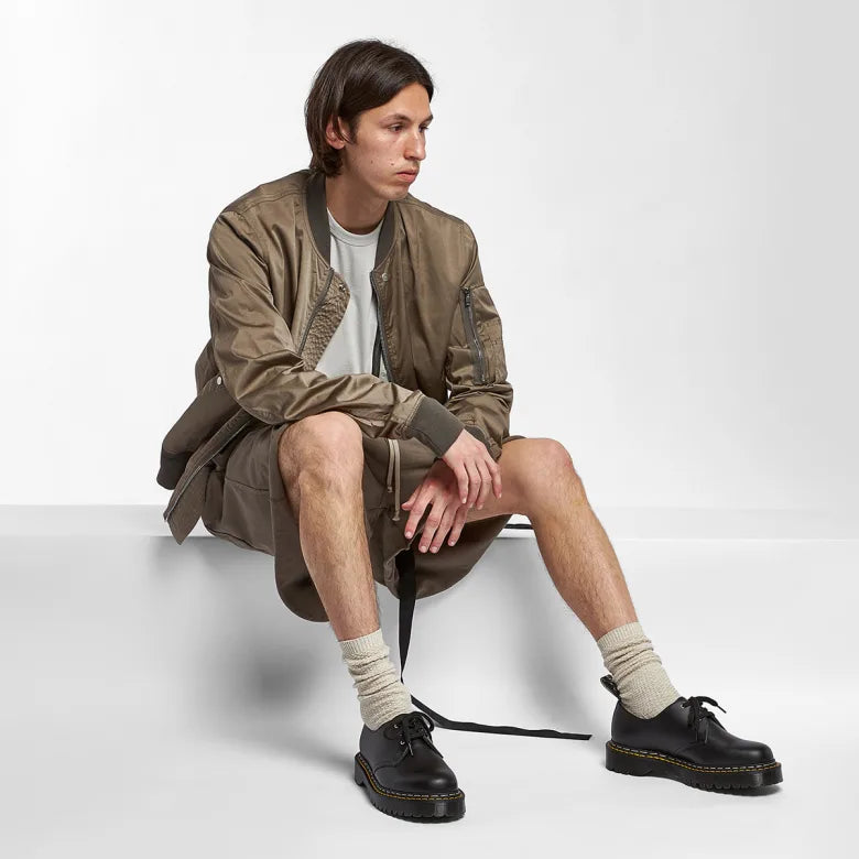 The Rick Owens x Dr. Martens shoes.