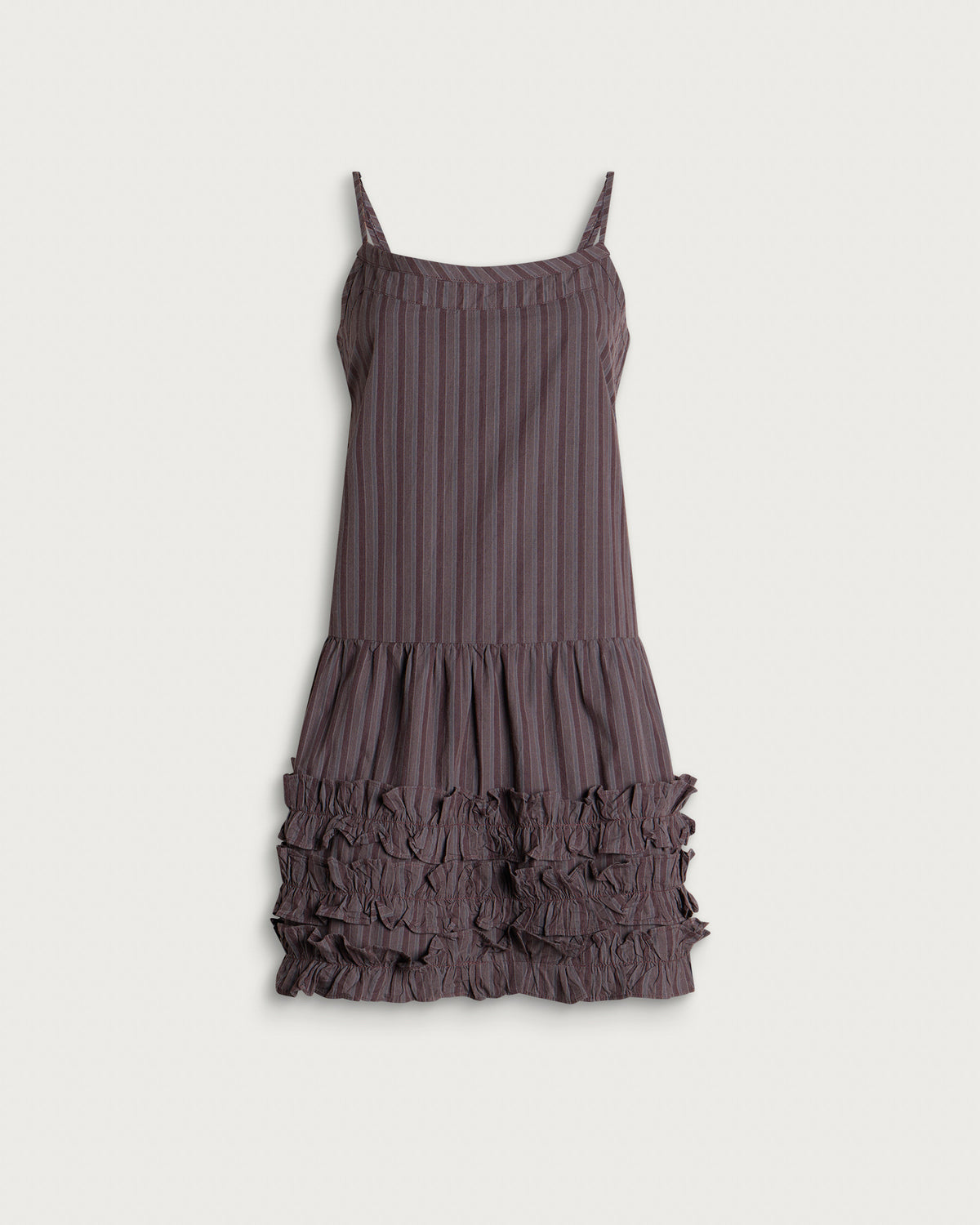 Damson Madder Rio Mini Ruffle Dress