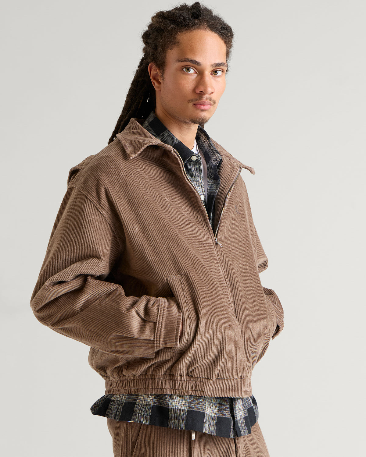 END. Cord Monogram Jacket