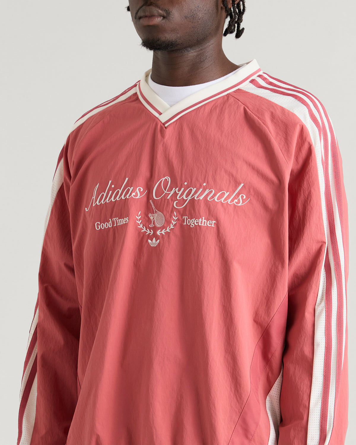adidas Woven Crew Neck