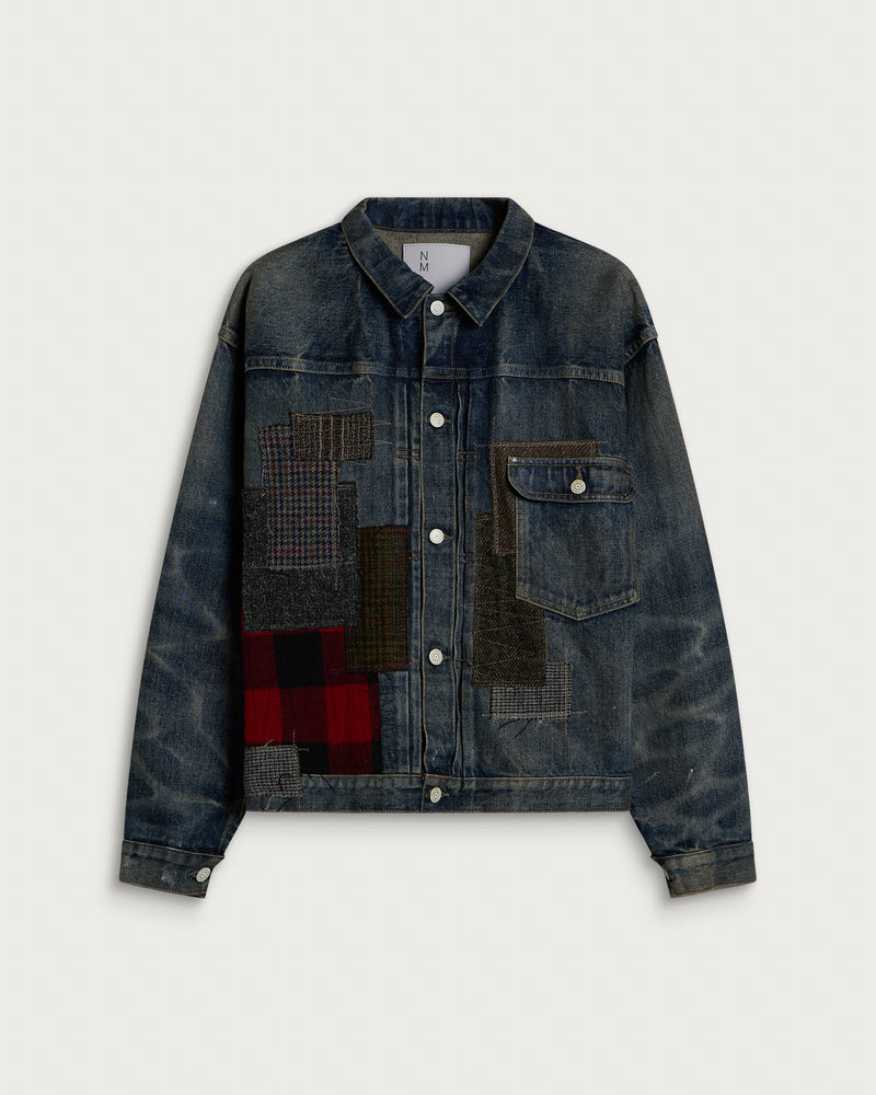 Junya Watanabe MAN Custom Patchwork Denim Jacket