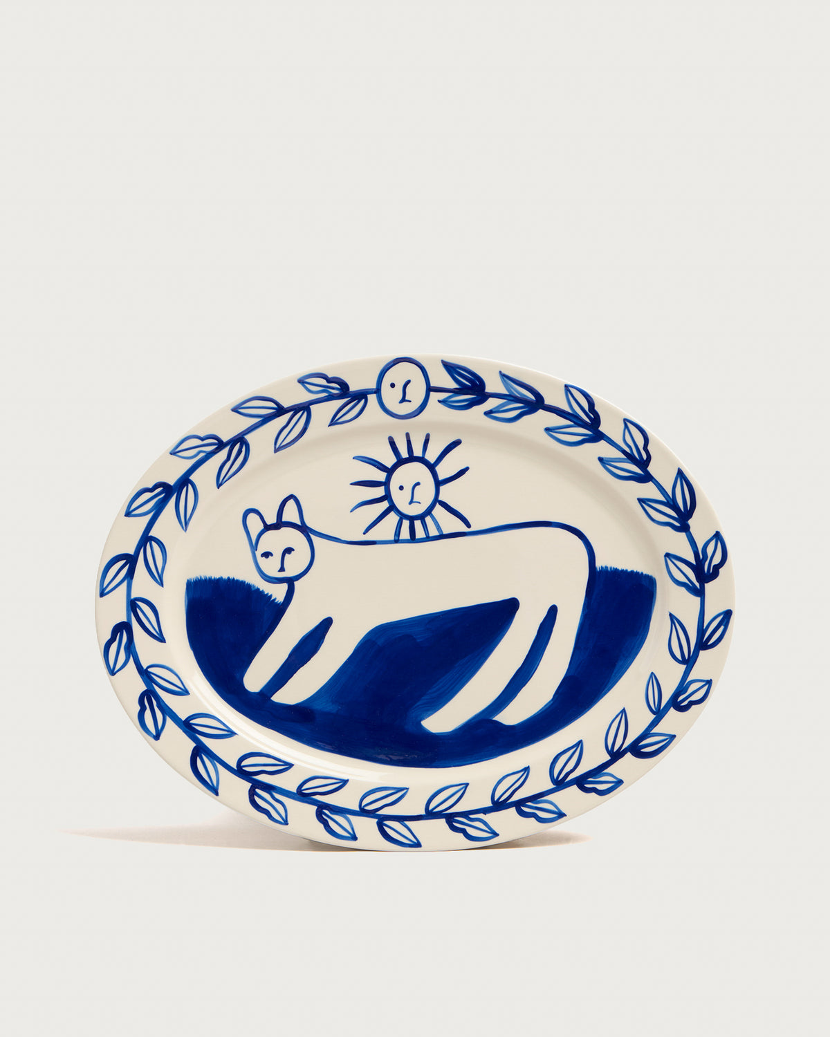 HAY x Emma Kohlmann La Pittura Oval Serving Platter