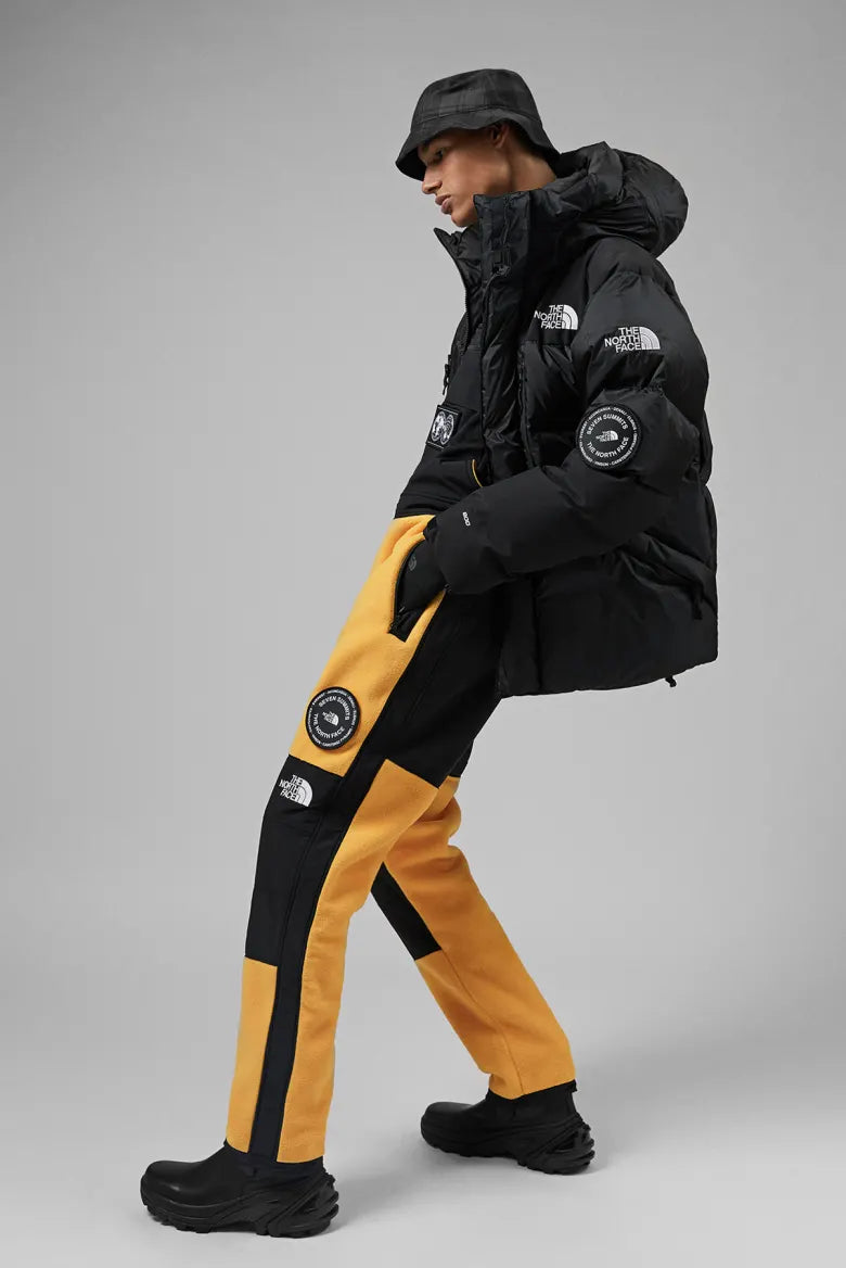 Man wearing The North Face Seven Summits parka jacket