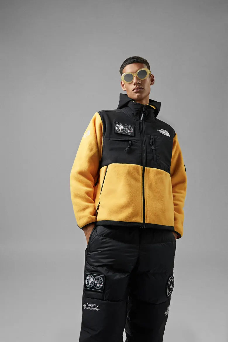 Woman wearing The North Face Seven Summits Retro Denali jacket