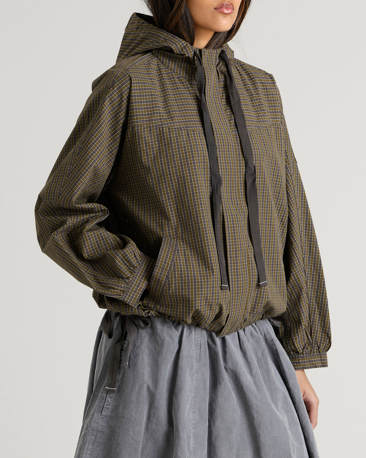 Damson Madder Blake Hooded Top