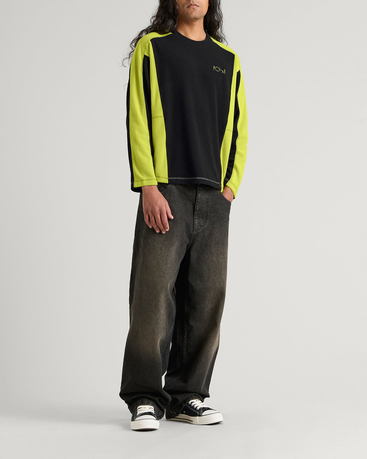 Polar Skate Co. Grid Fleece Jumper