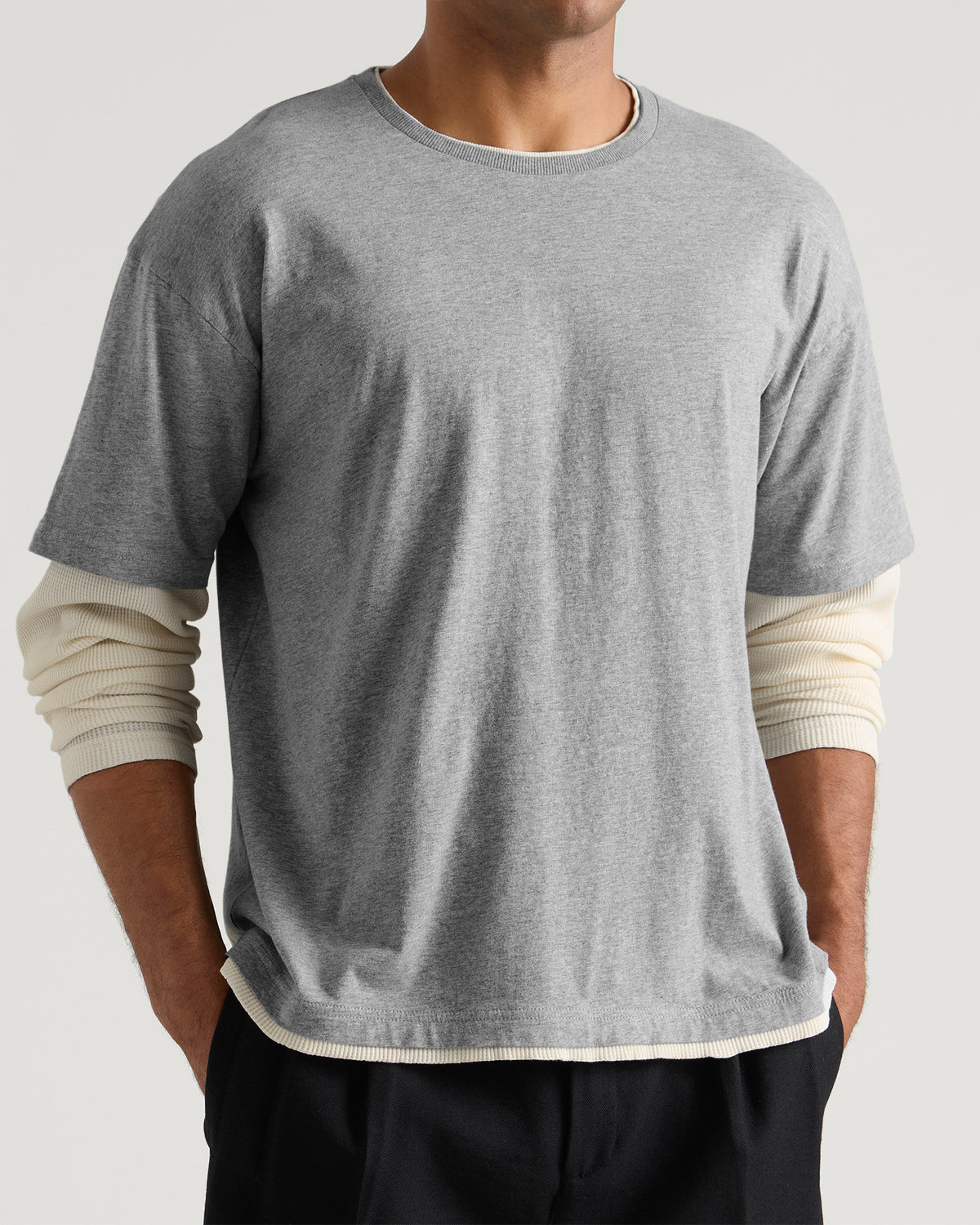 Daniel Simmons Layered Long Sleeve T-Shirt
