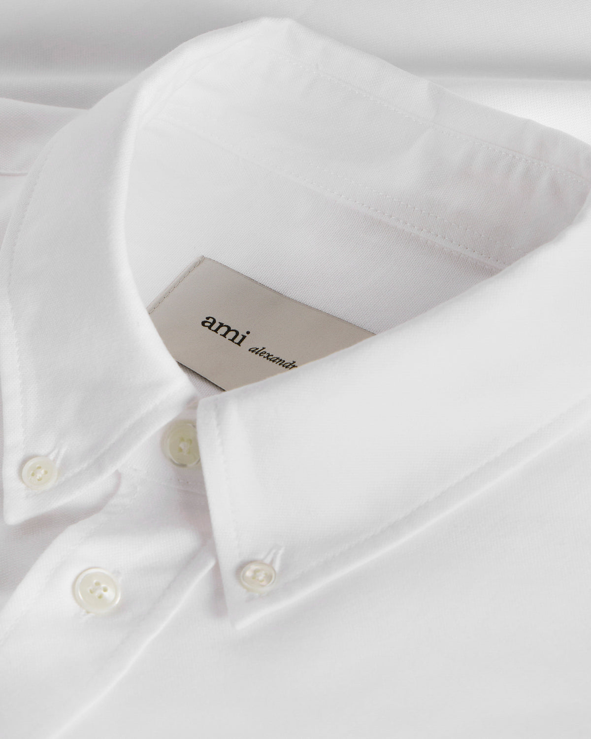 AMI Paris Contrasted ADC Button Down Shirt