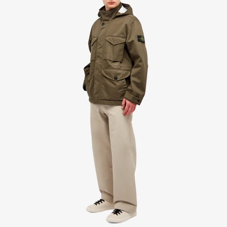 Stone Island Raso Gommato 3L Field Jacket