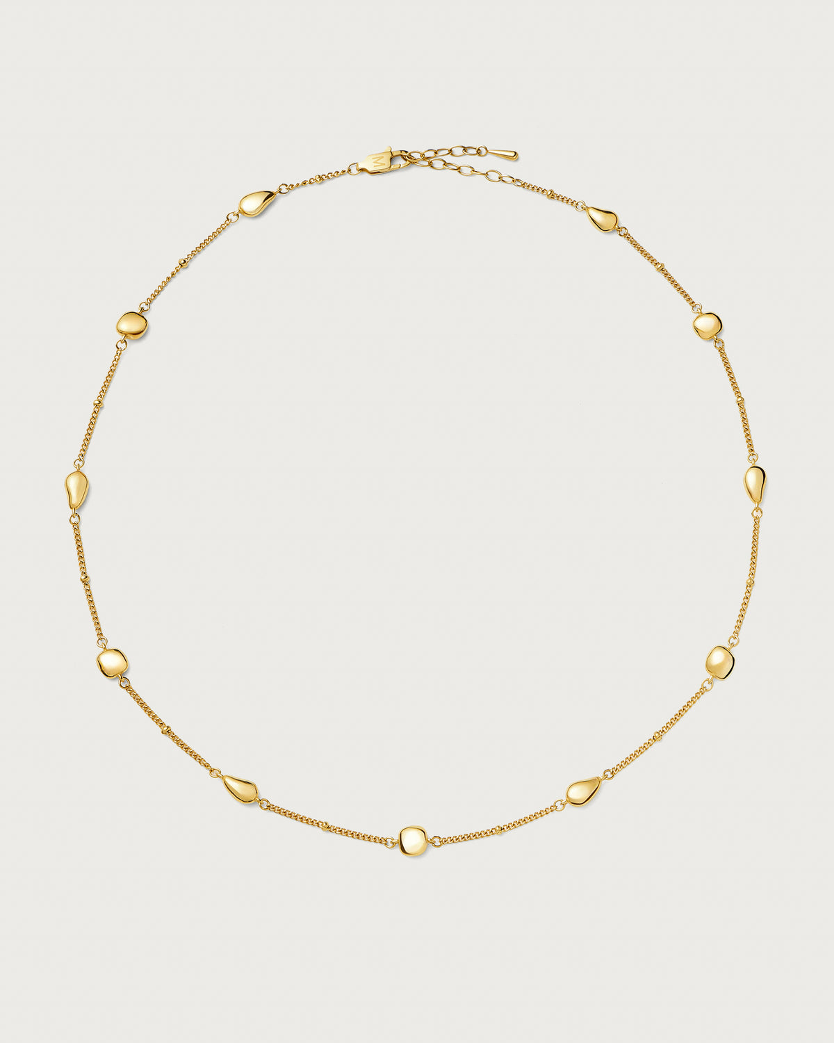 Missoma Molten Teardrop Multi Charm Necklace