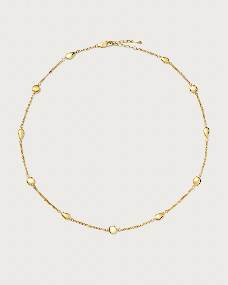 Missoma Molten Teardrop Multi Charm Necklace