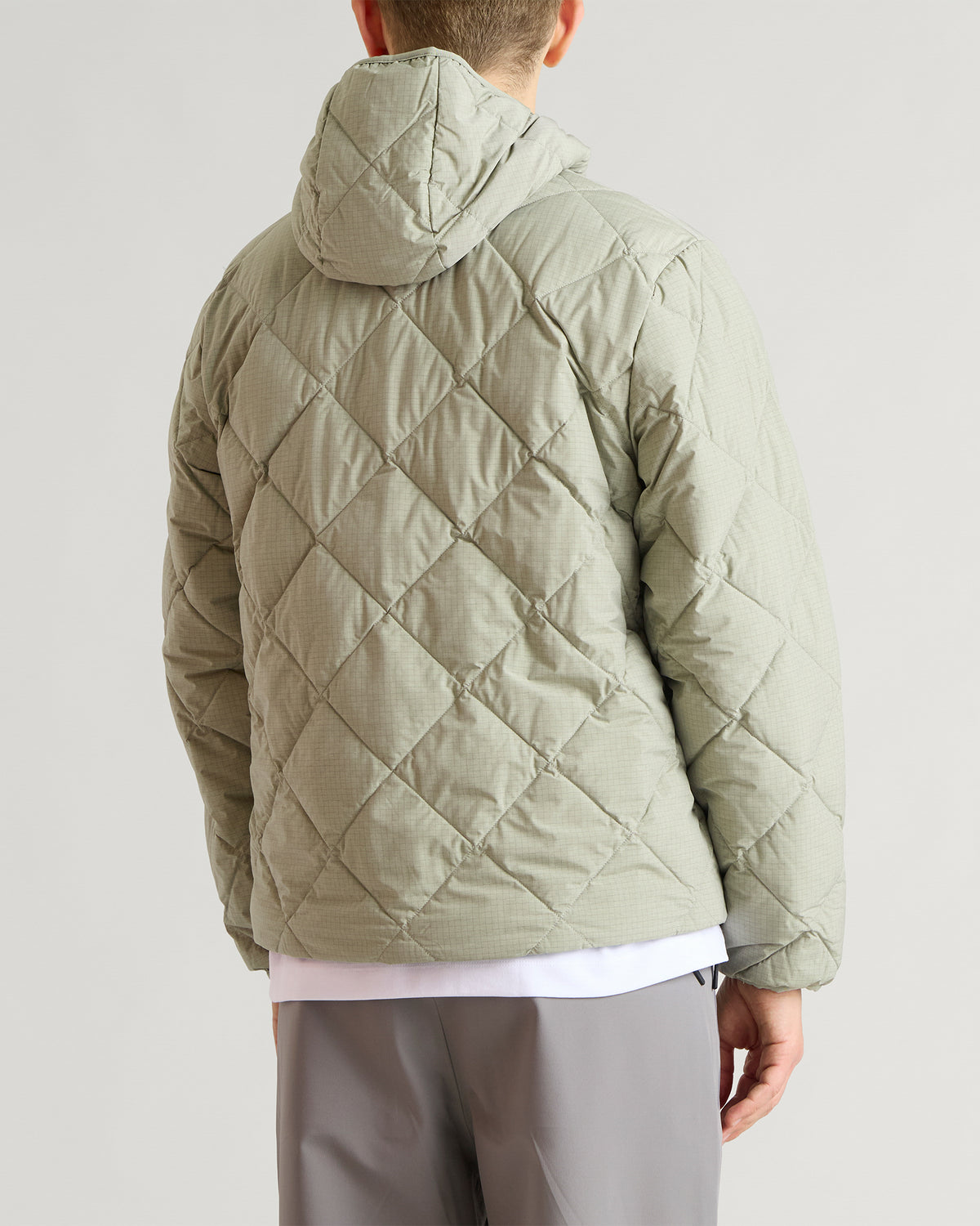 Hiking Patrol Base Grid LT Down Hooded Jacket
