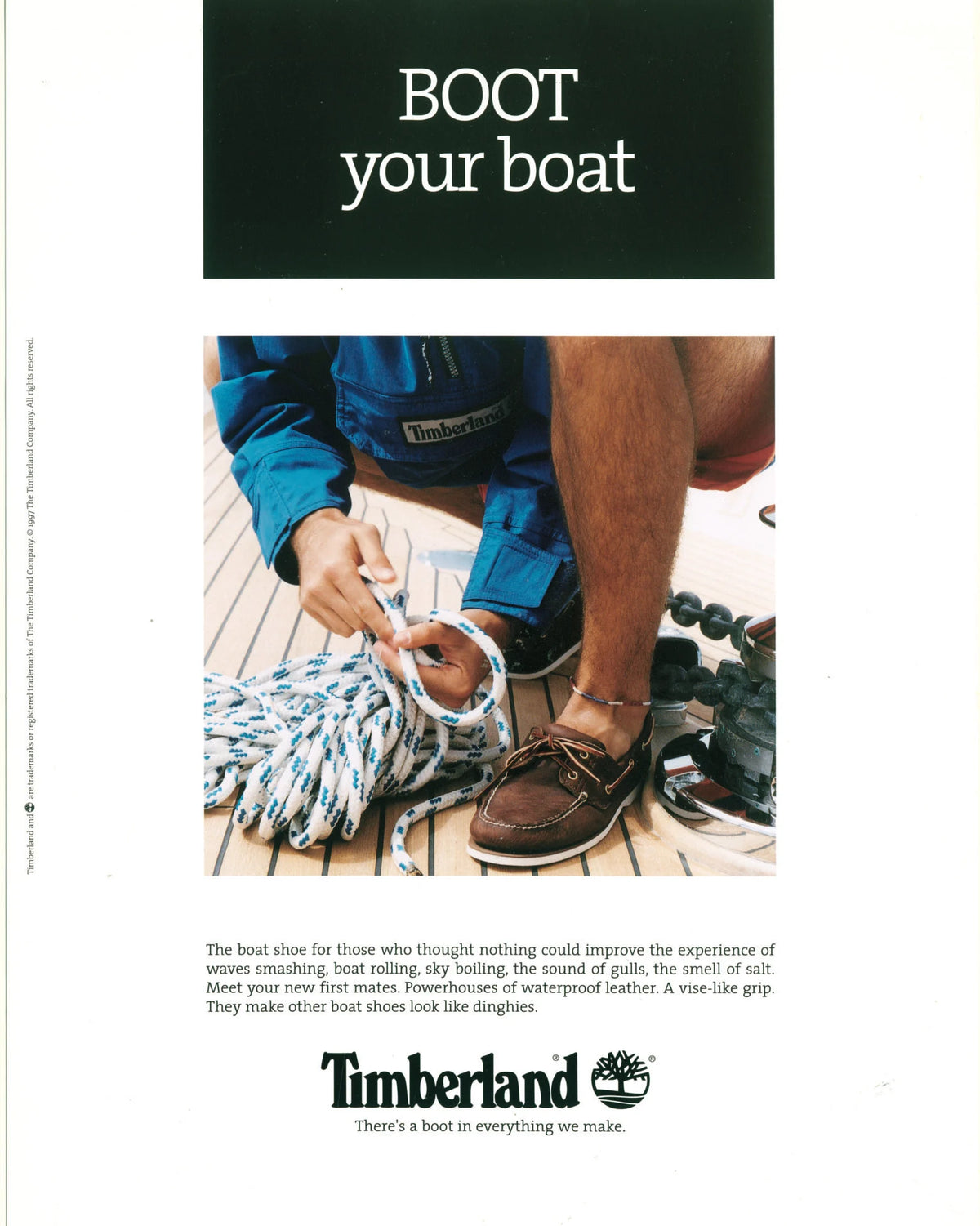Old Timberland poster