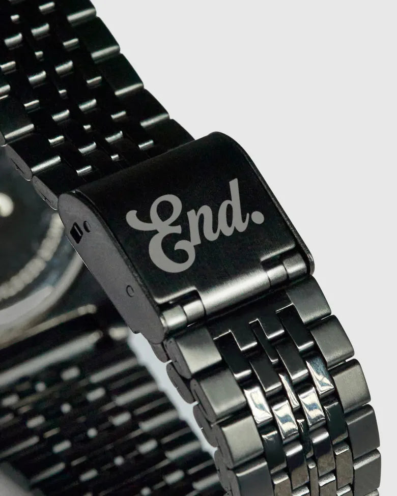 The Timex x END. T80 watch.