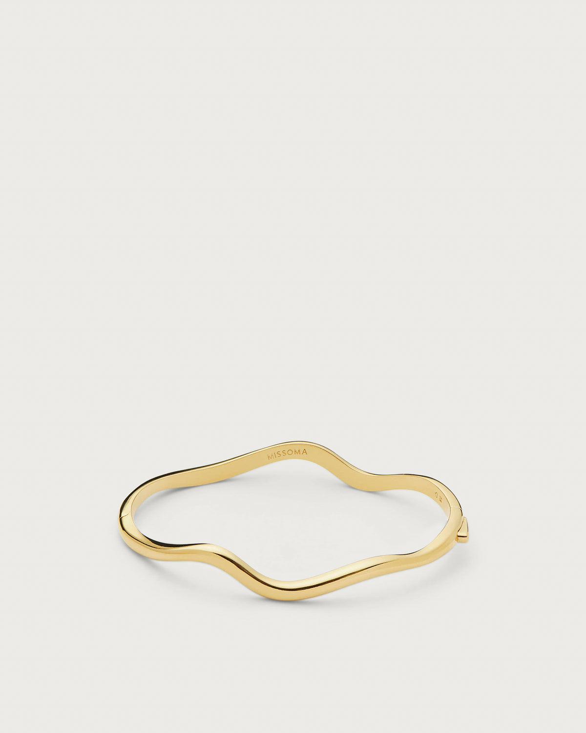 Missoma Molten Classic Hinged Bangle