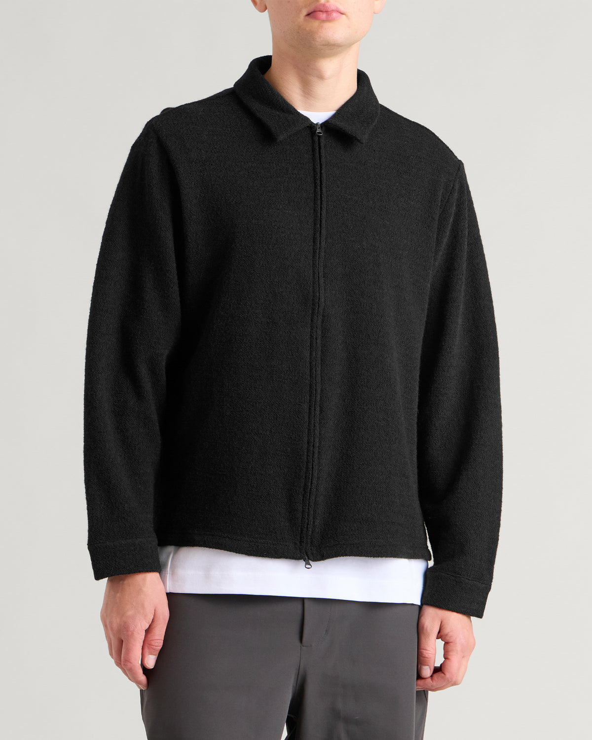Hiking Patrol Edge Knit Zip Shirt