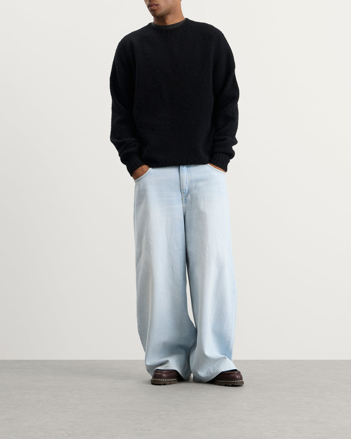 YMC Suedehead Crew Knit