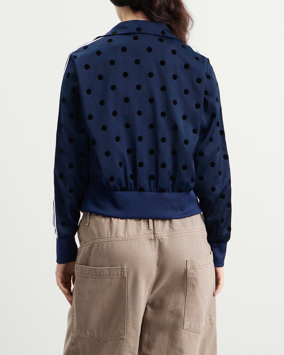 adidas Satin Polka Dots Track Top