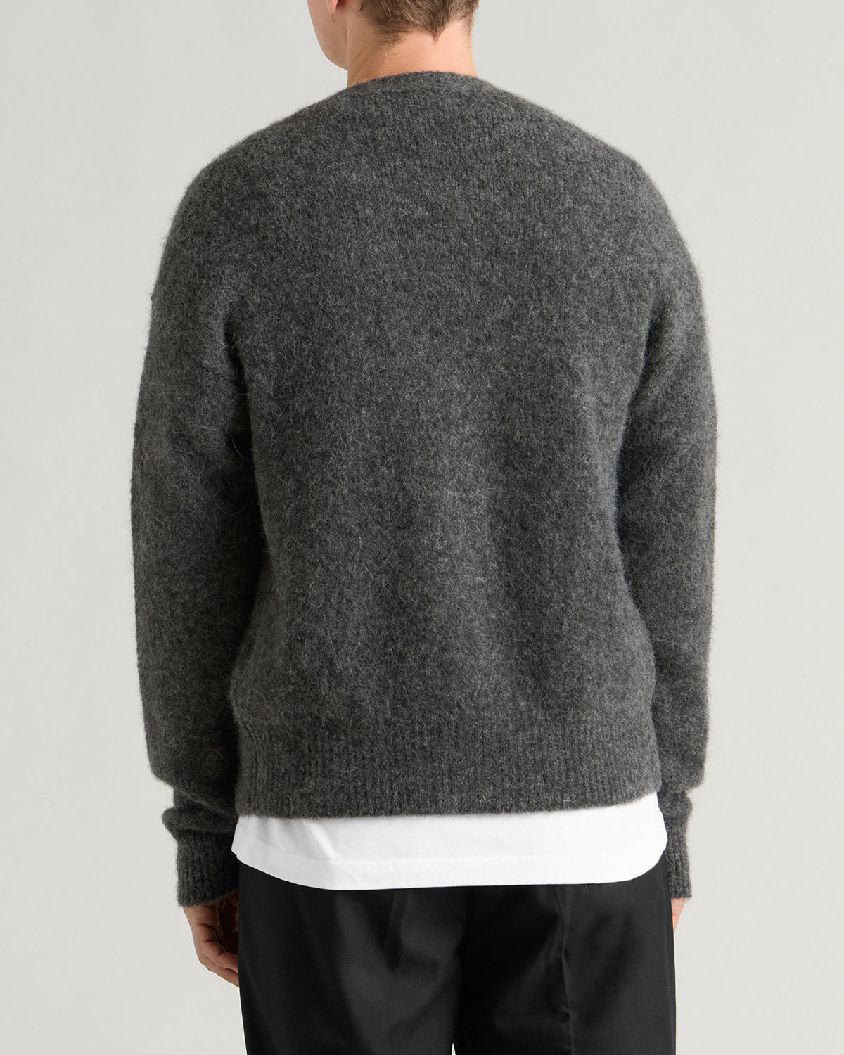 AMI Paris Alpaca Cardigan With ADC