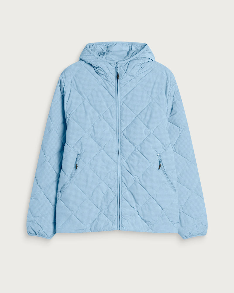 Hiking Patrol Base Grid LT Down Hooded Jacket