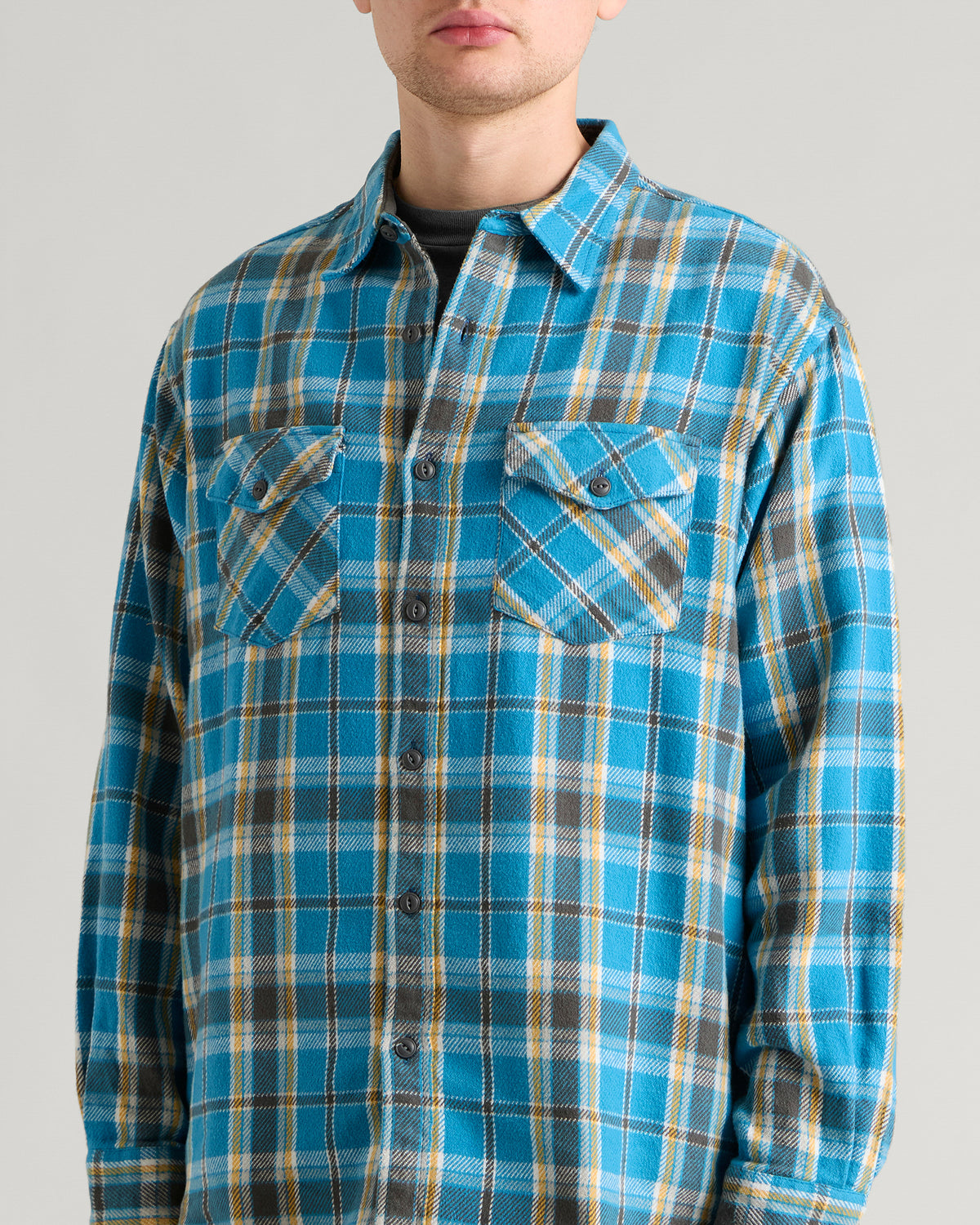 Khakis Heavy Flannel Shirt