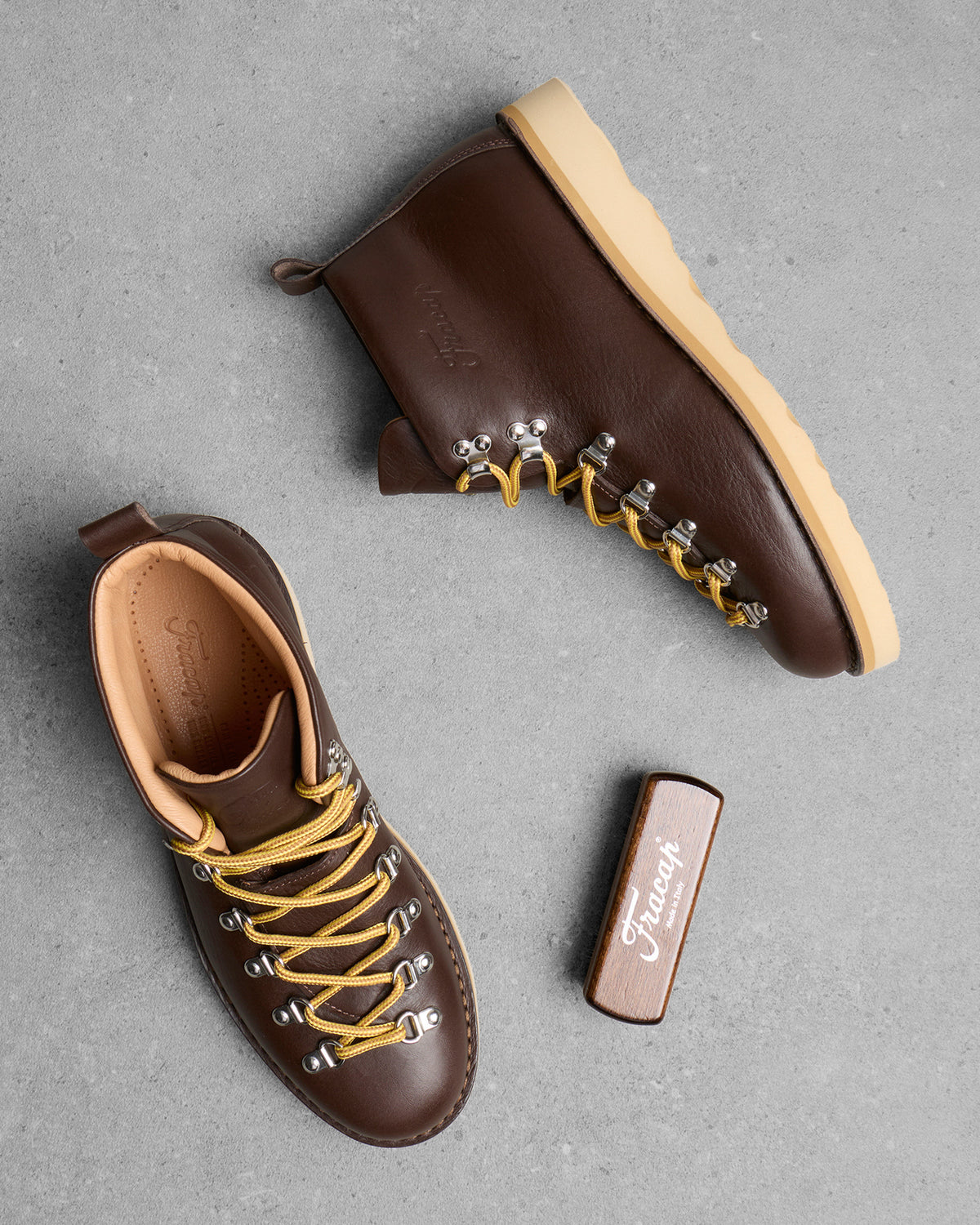 Fracap M120 Natural Vibram Sole Scarponcino Boot