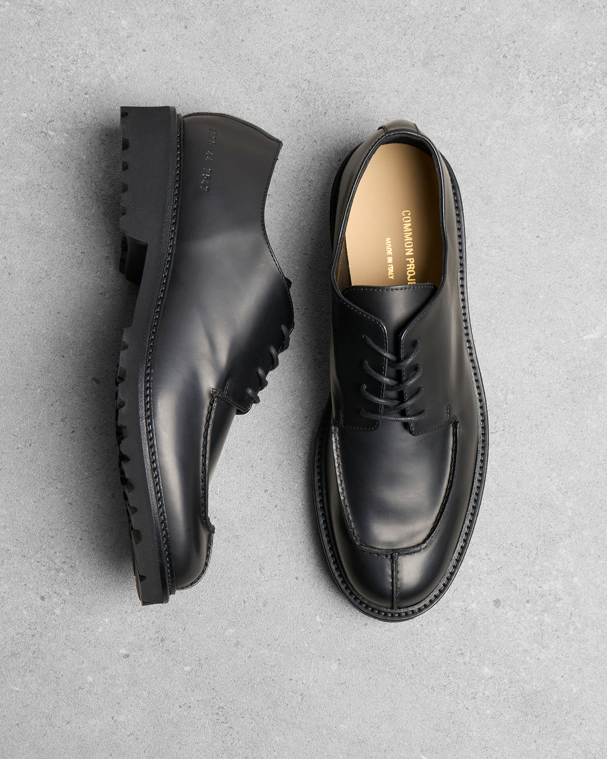 Common Projects Apron Leather Derby