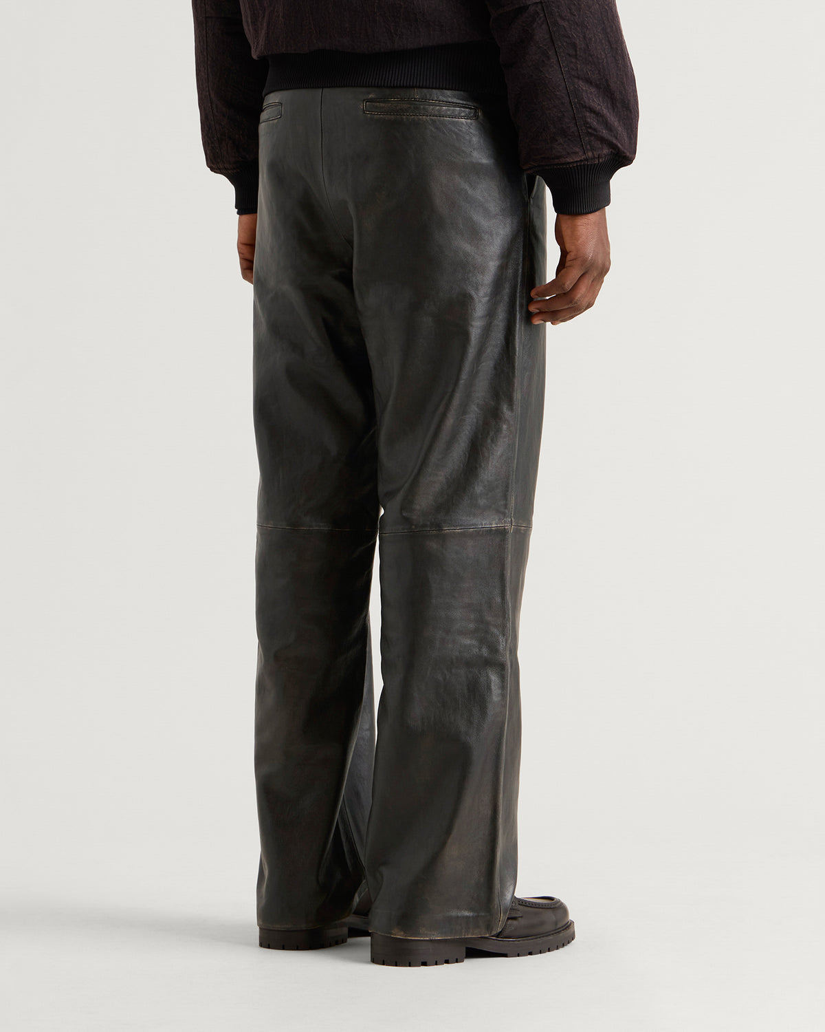 END. x Samsøe Samsøe Savalentin Leather Trousers