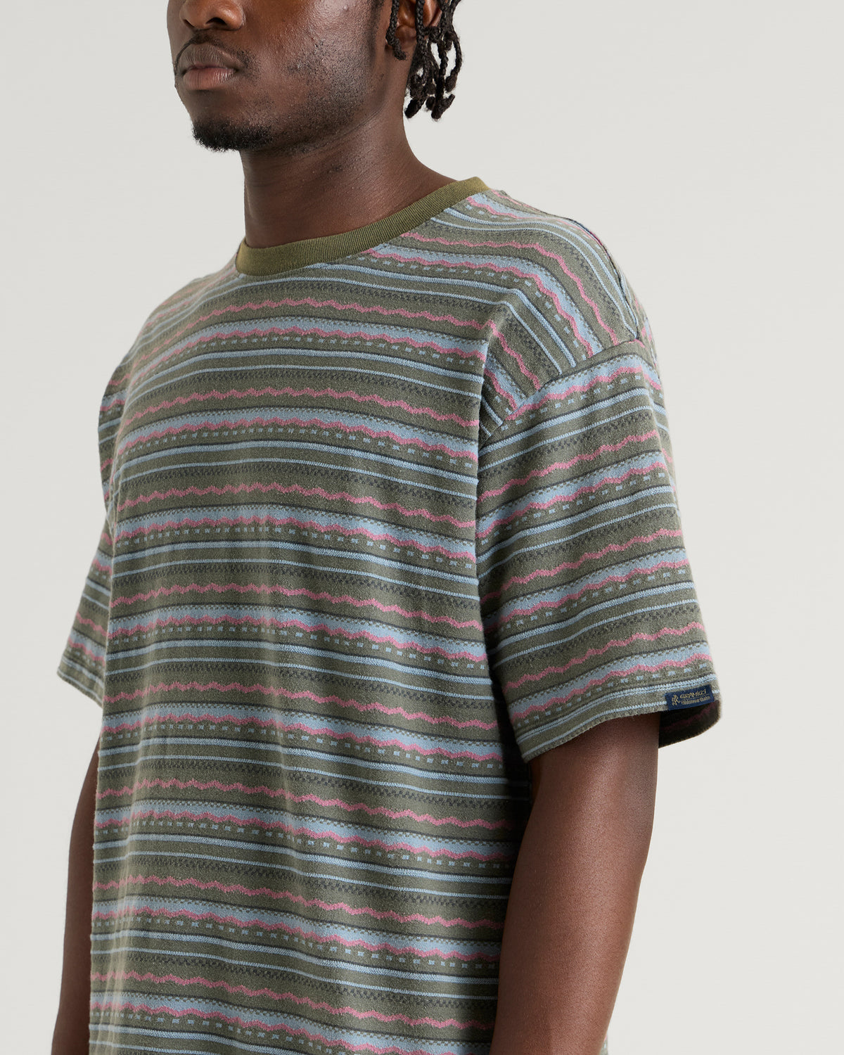 thisisneverthat x Gramicci Faded Striped Tee
