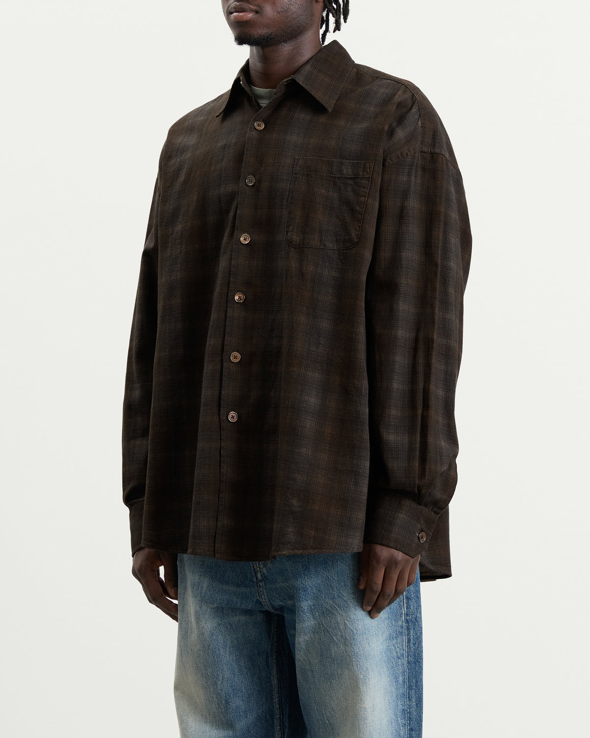 Our Legacy Check Print Borrowed Shirt