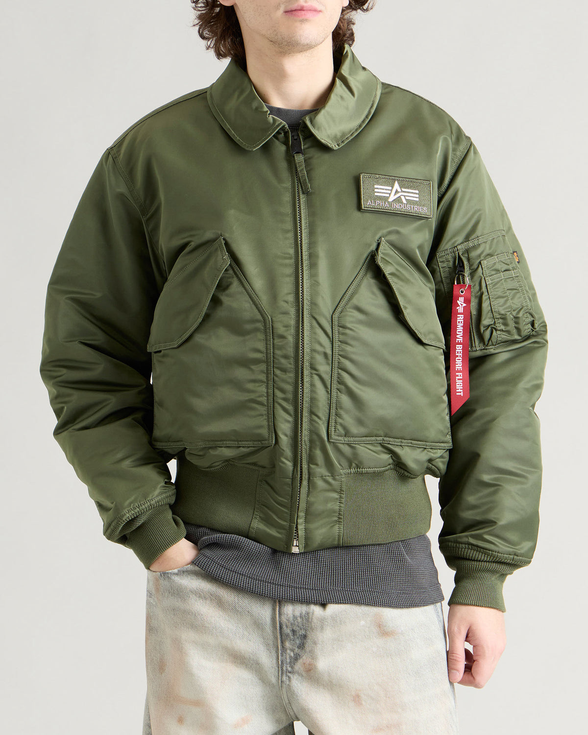 Alpha Industries CWU-45 Heritage Bomber Jacket