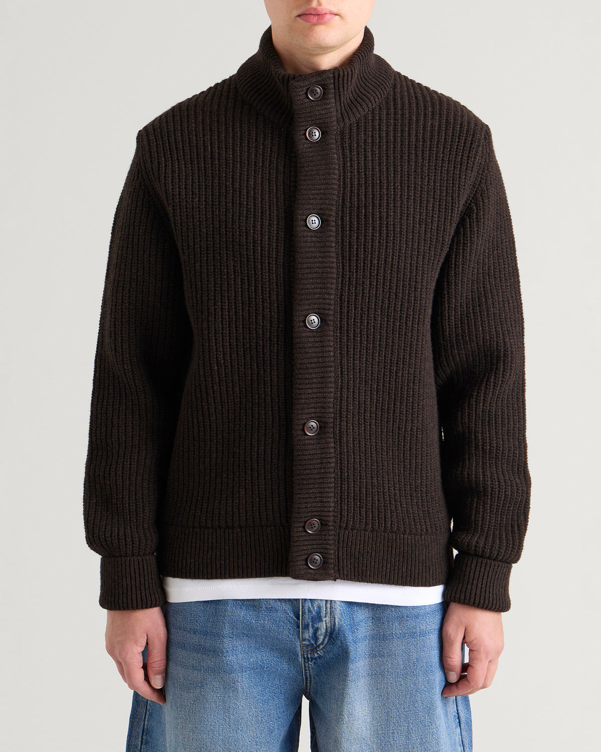 Barbour Heritage + Mordale Knitted Button Through