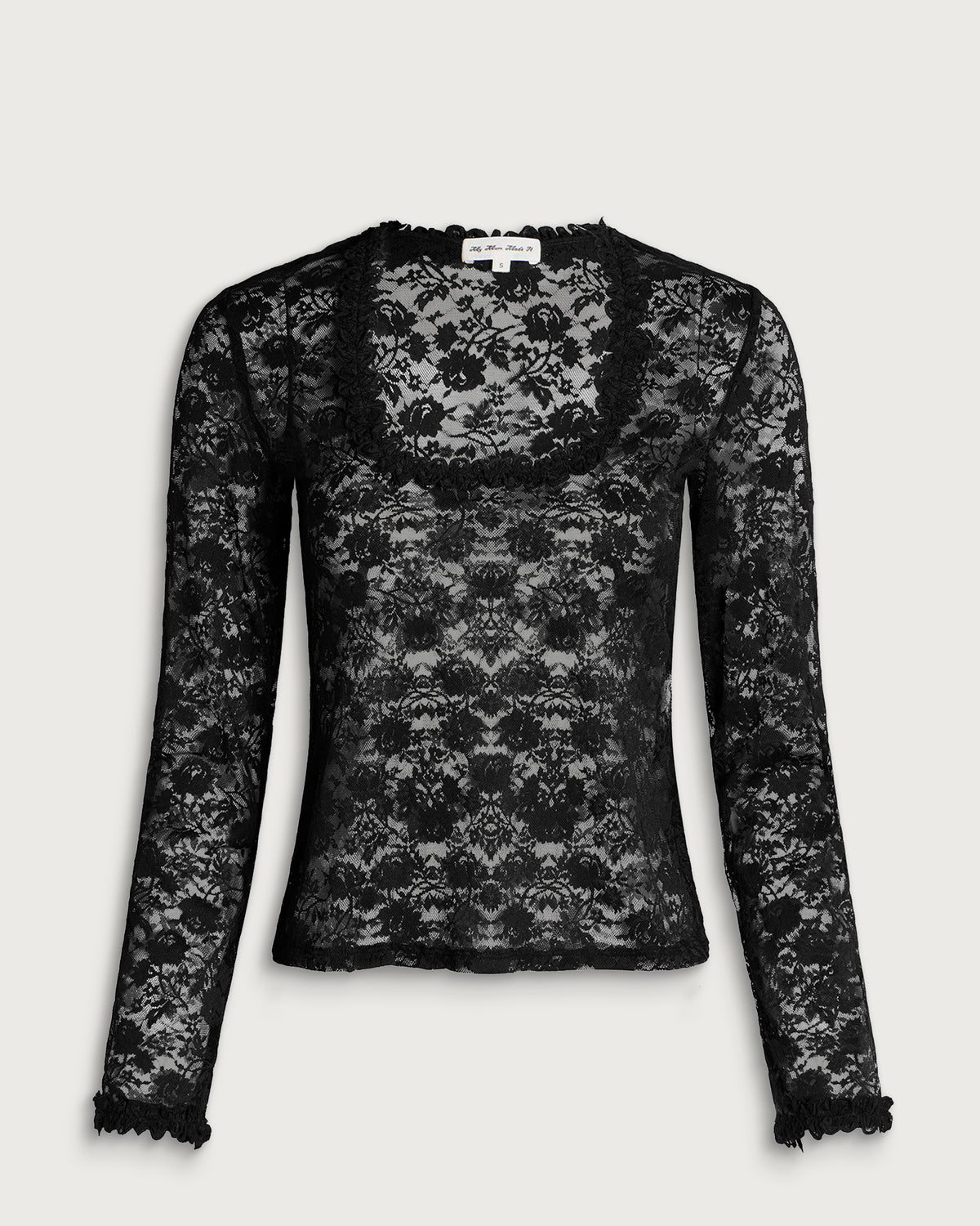 My Mum Made It Lace Poem Top