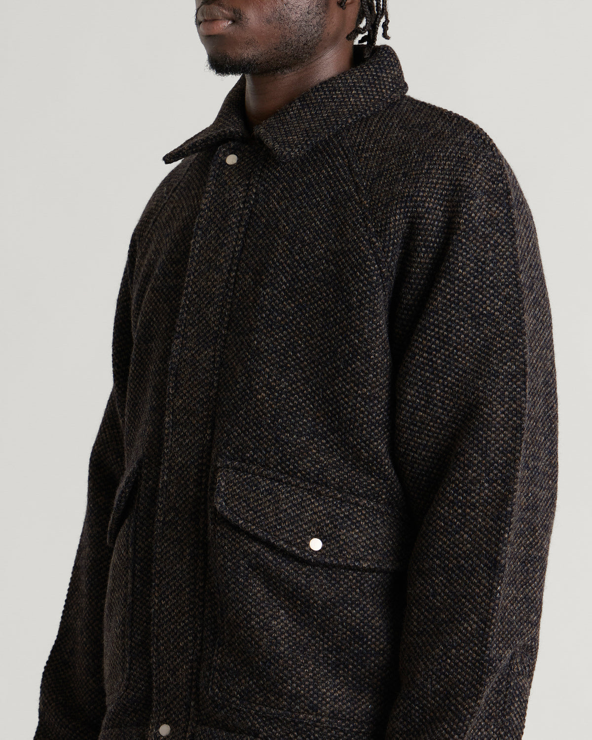 Folk Cropped Winter Coat