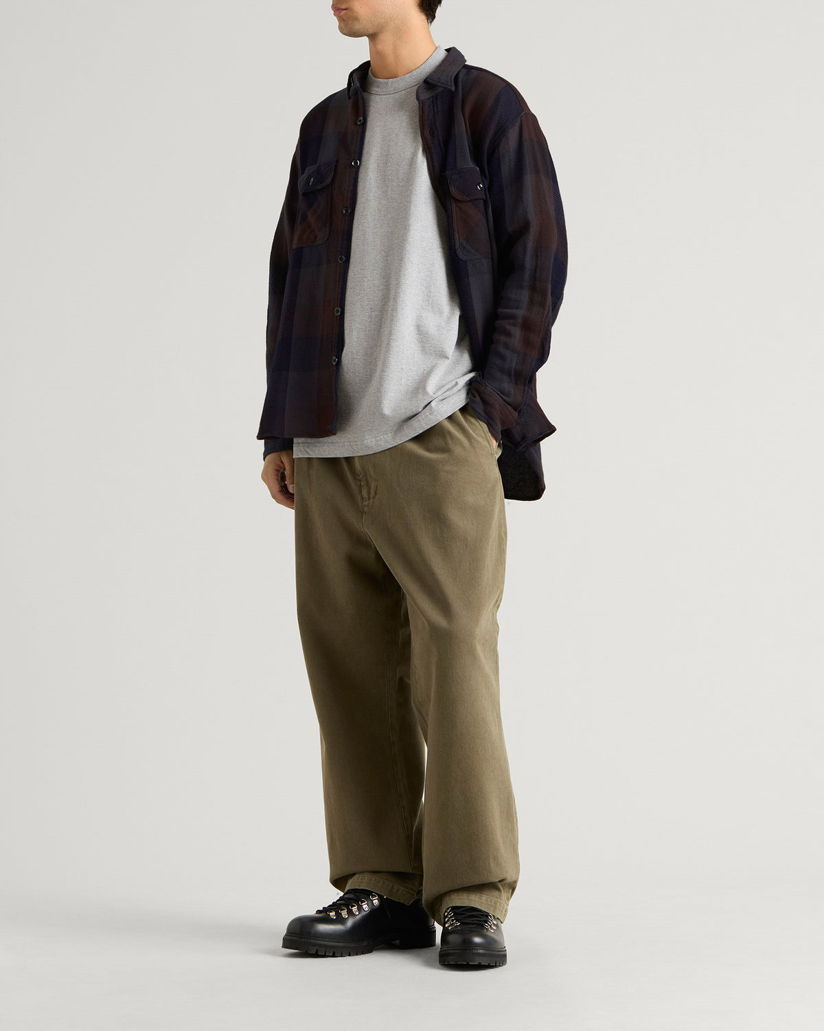 Unlikely Dry Goods Heavy Nel Work Shirt