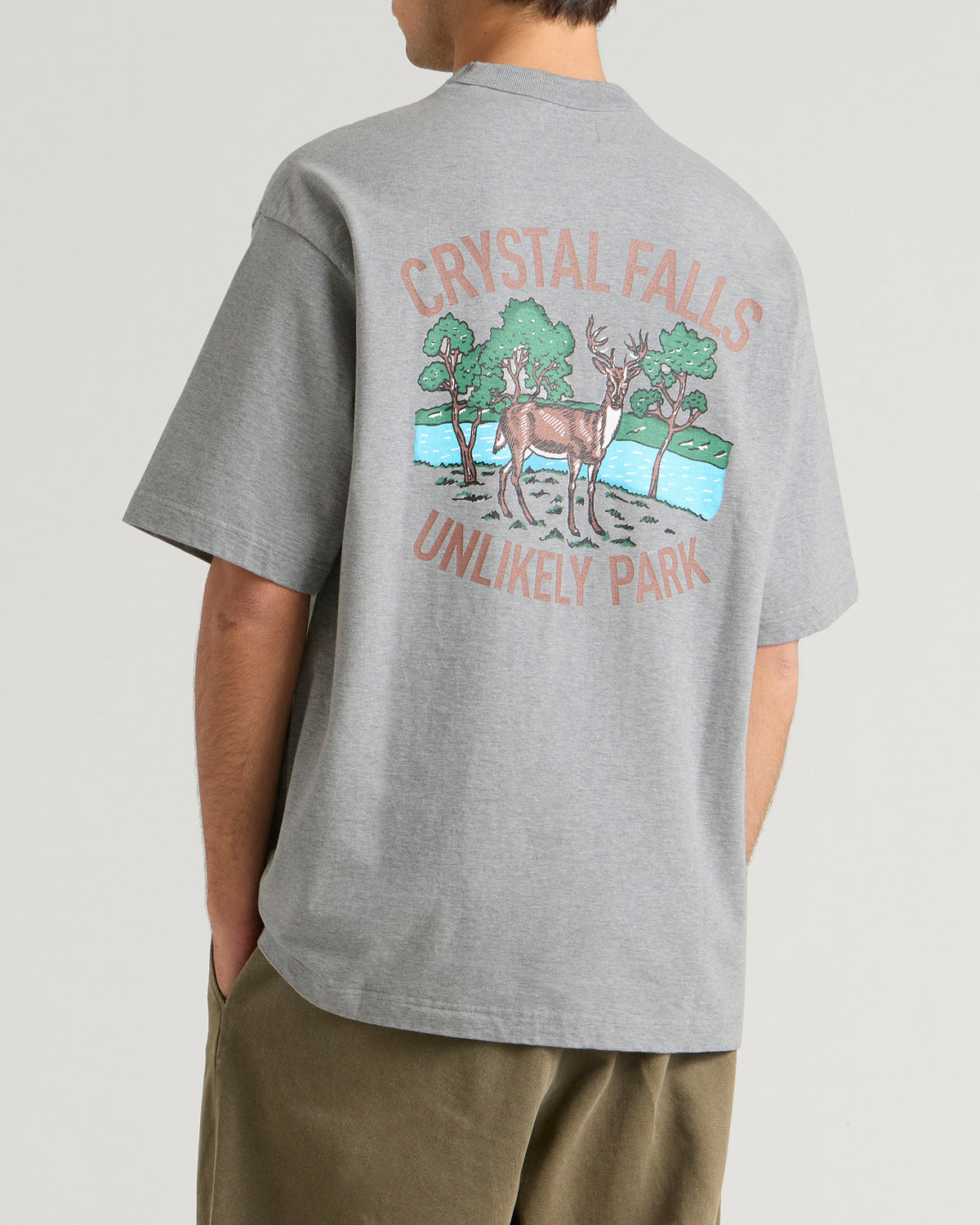 Unlikely Dry Goods Crystal Falls Graphic T-Shirt