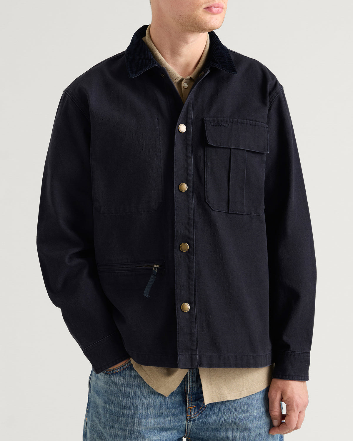 Barbour Heritage + Ursula OS Canvas Overshirt