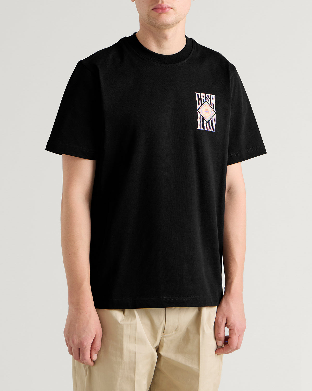 Casablanca Hermons Mirage Printed Classic T-Shirt