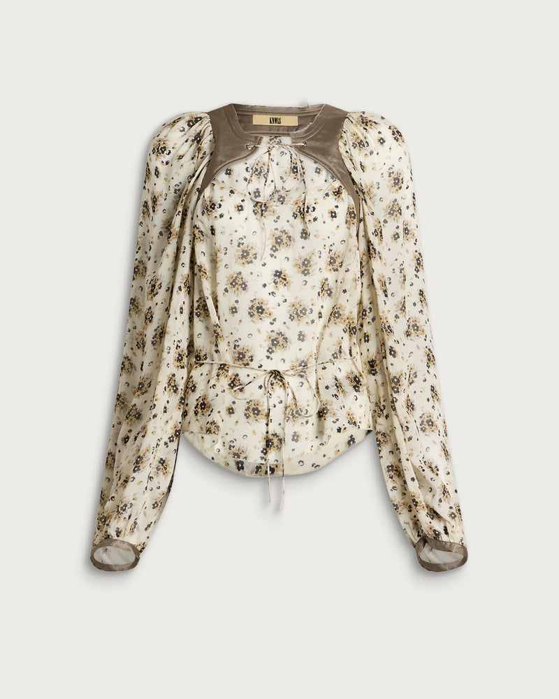 KNWLS SABLE BLOUSE